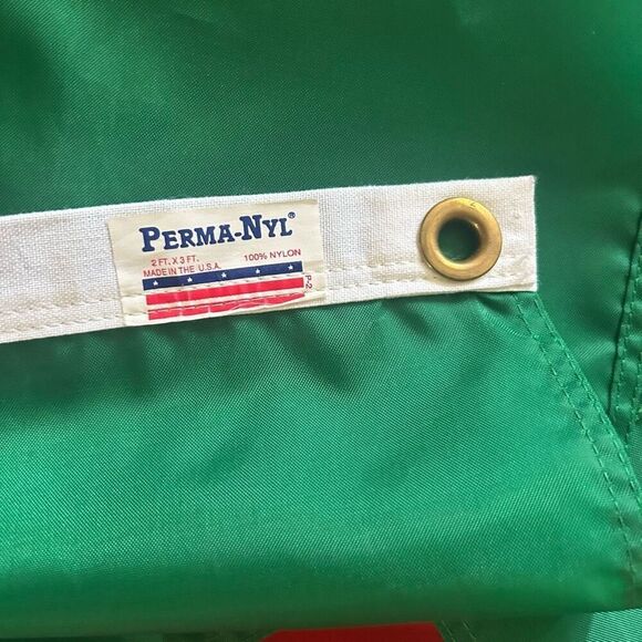 National Flag of Zambia Perma-Nyl Made in the US 2 x 3 Nylon Flag Brass Grommets - Picture 4 of 4